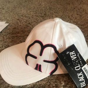 Black Clover Hat New with Tags never worn